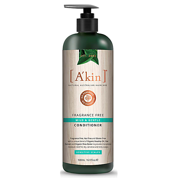 Akin Unscented Very Gentle Conditioner For Sensitive Scalps 500ml Onu 1331