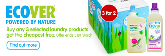 Ecover 3 for 2 Laundry offer