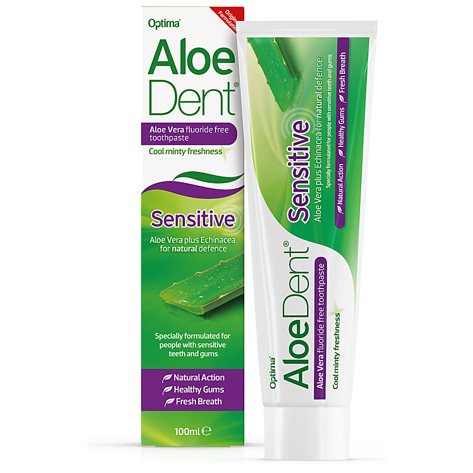 Aloedent Sensitive Fluoride Free Toothpaste