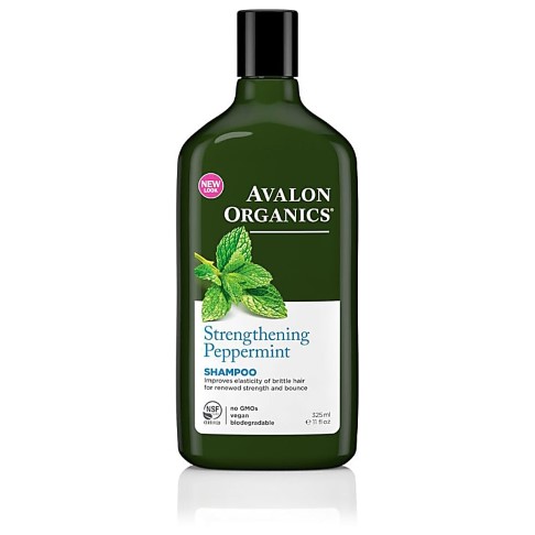 avalon organics strengthening peppermint shampoo