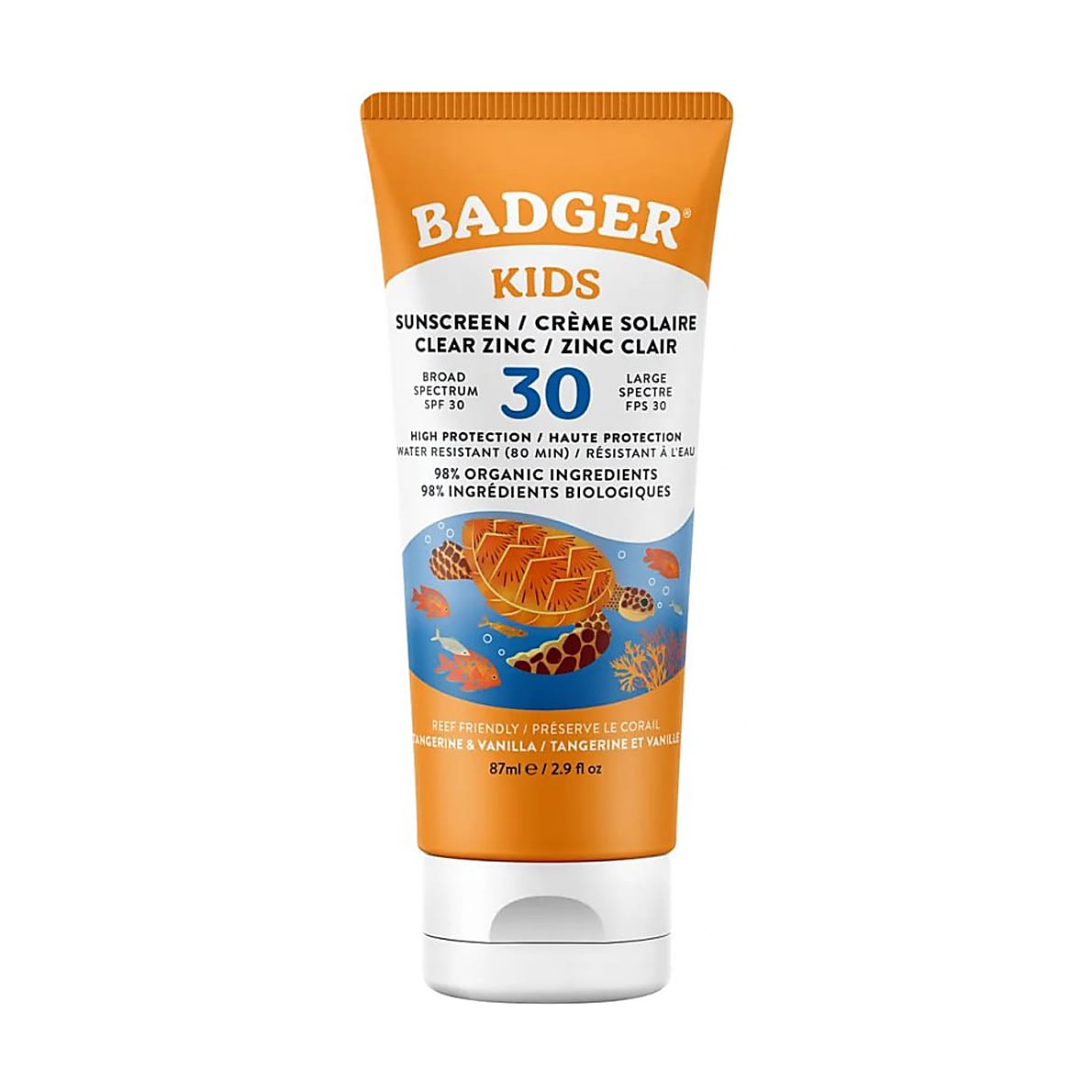 badger unscented spf30 clear zinc sunscreen