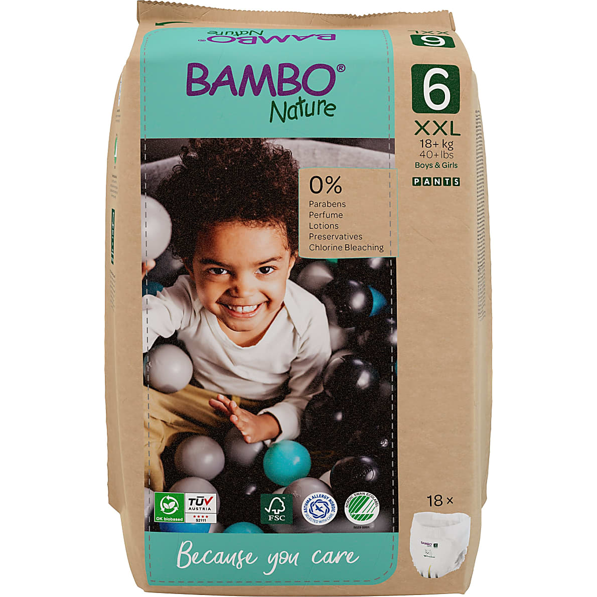 Amazon.com: Bambo Nature Premium Training Pants (SIZES 4 TO 6 AVAILABLE),  Size 5, 20 Count : Baby