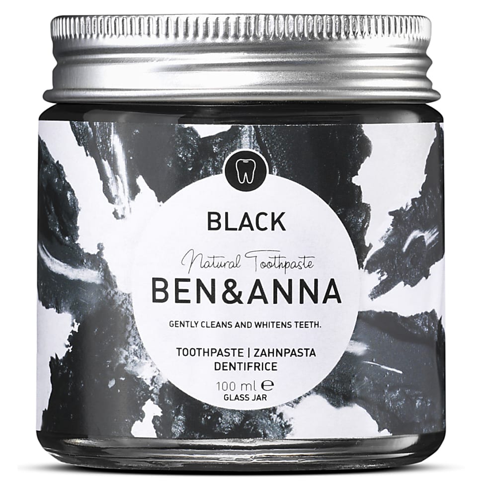 Photos - Toothpaste / Mouthwash Ben & Anna Toothpaste Black with Activated Charcoal BENANTOOTHCHAR