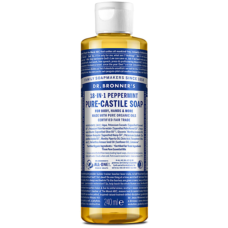 dr bronner peppermint soap to clean my carpet