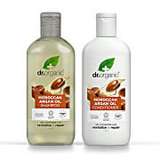 Dr Organic Moroccan Argan Oil Shampoo & Conditioner Duo