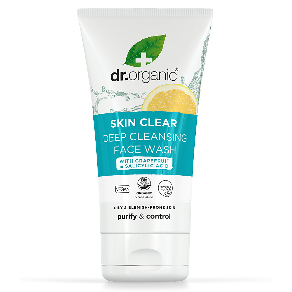 Photos - Facial / Body Cleansing Product Dr Organic Skin Clear Deep Pore Face Wash DROSKNDEPFCEWASH