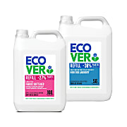 Ecover Fabric Softener & Non-Bio Laundry Liquid 5L Mixed Bundle