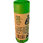 Eco Green Living Compostable Bin Liners - 30L