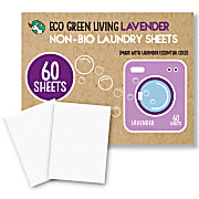 Eco Green Living Non-Bio Laundry Sheets - Lavender