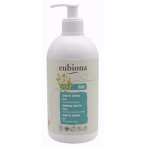Photos - Hair Product Eubiona Oat Shampoo for Sensitive Skin - 500ml EUBIHAFERSHAMP