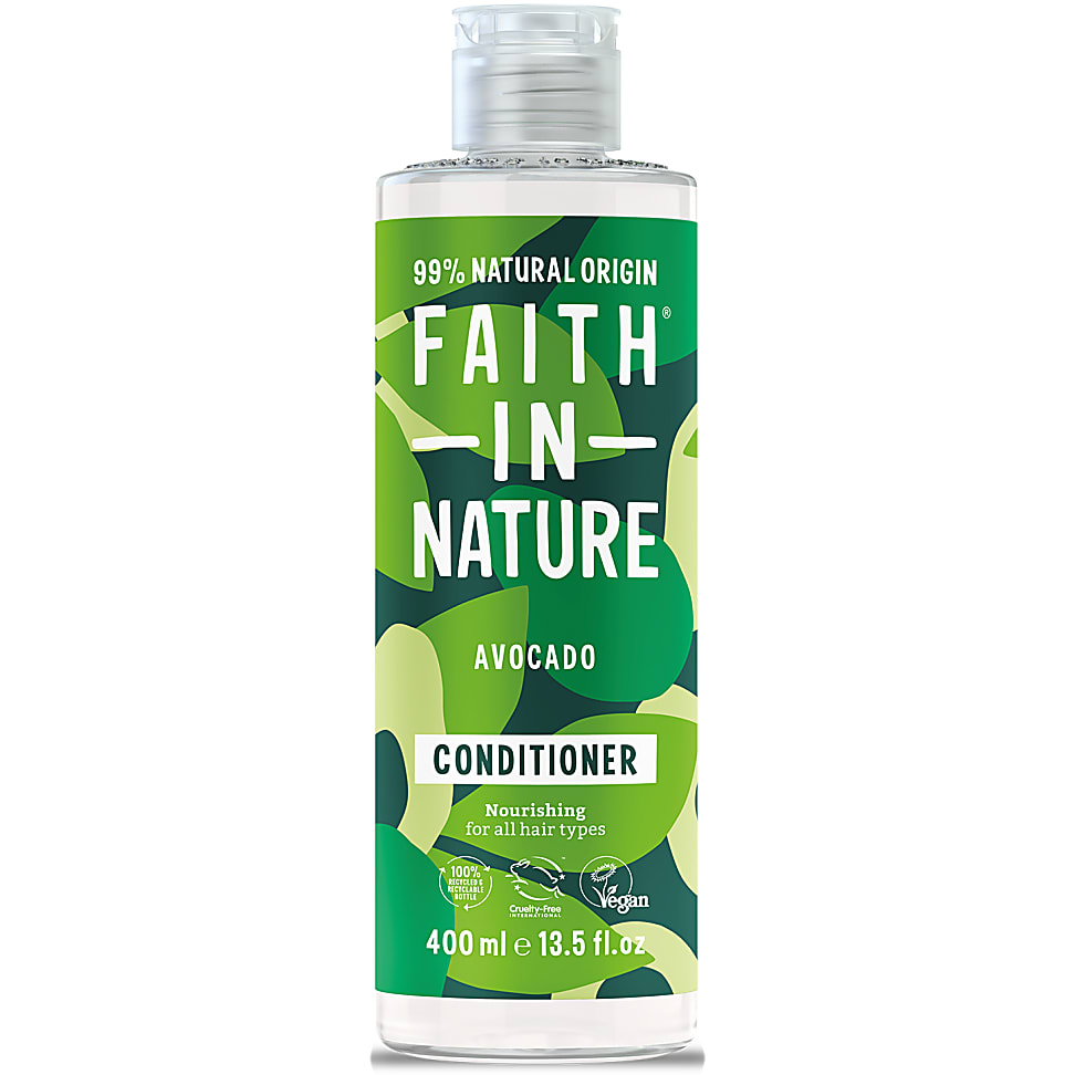 Photos - Hair Product Faith in Nature Avocado Conditioner - 400ml FINCONDAVO400ML 