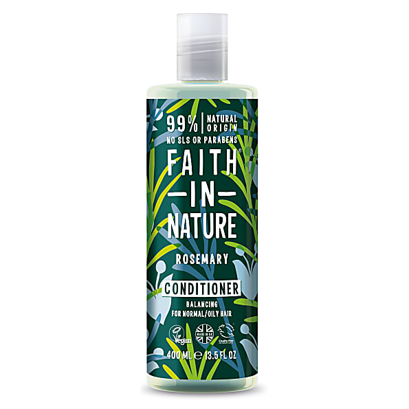 Photos - Hair Product Faith in Nature Rosemary Conditioner FINCONDROSE400ML 