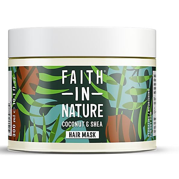 Photos - Hair Product Faith in Nature Coconut & Shea Hydrating Hair Mask FINHRMASKCOCO 