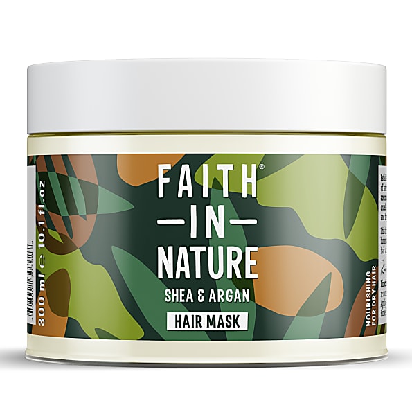 Photos - Hair Product Faith in Nature Shea & Argan Nourishing Hair Mask FINHRMASKSHEA 