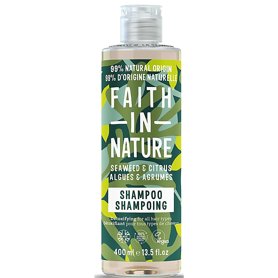 Photos - Hair Product Faith in Nature Seaweed & Citrus Shampoo FINSHAMPSEA400ML 
