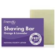 Friendly Soap Shaving Bar - Orange & Lavender