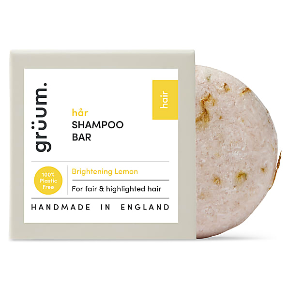 Photos - Hair Product grüum hår Zero Plastic Shampoo Bar - Brightening GRMSHMPB