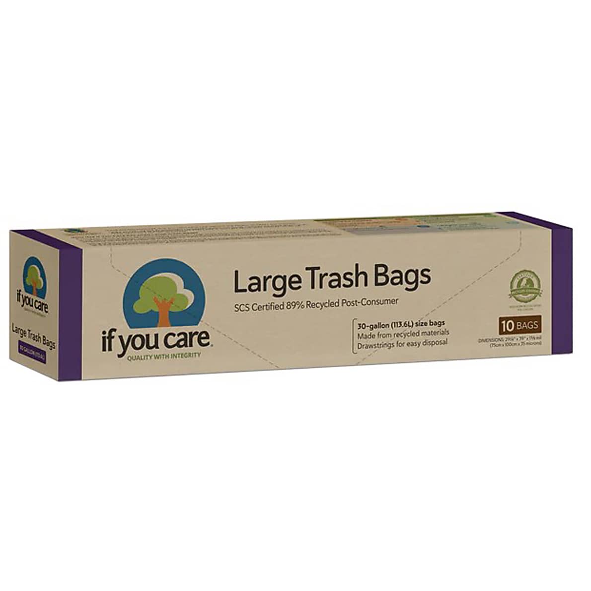 Wide trash best sale bags