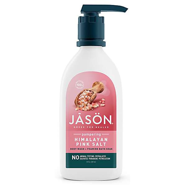 Photos - Shower Gel Jason Himalayan Pink Salt 2-In-1 Foaming Bath Soak & Body Wash JBWASHHIMSA 
