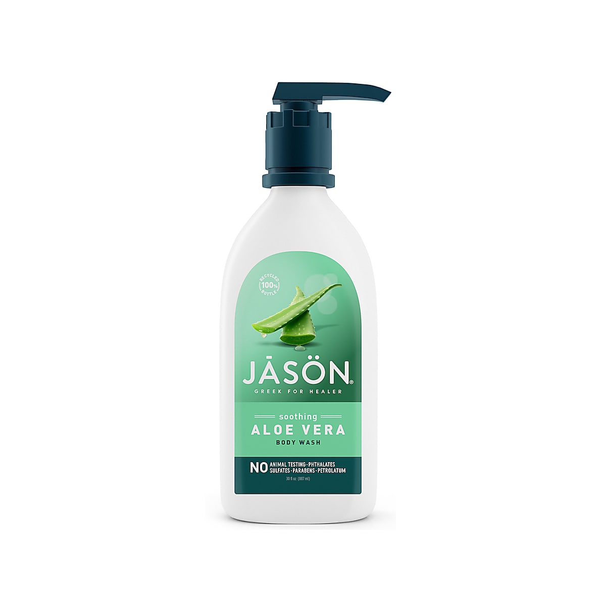 Jason Aloe Vera Body Wash Natural Body Wash Big Green Smile