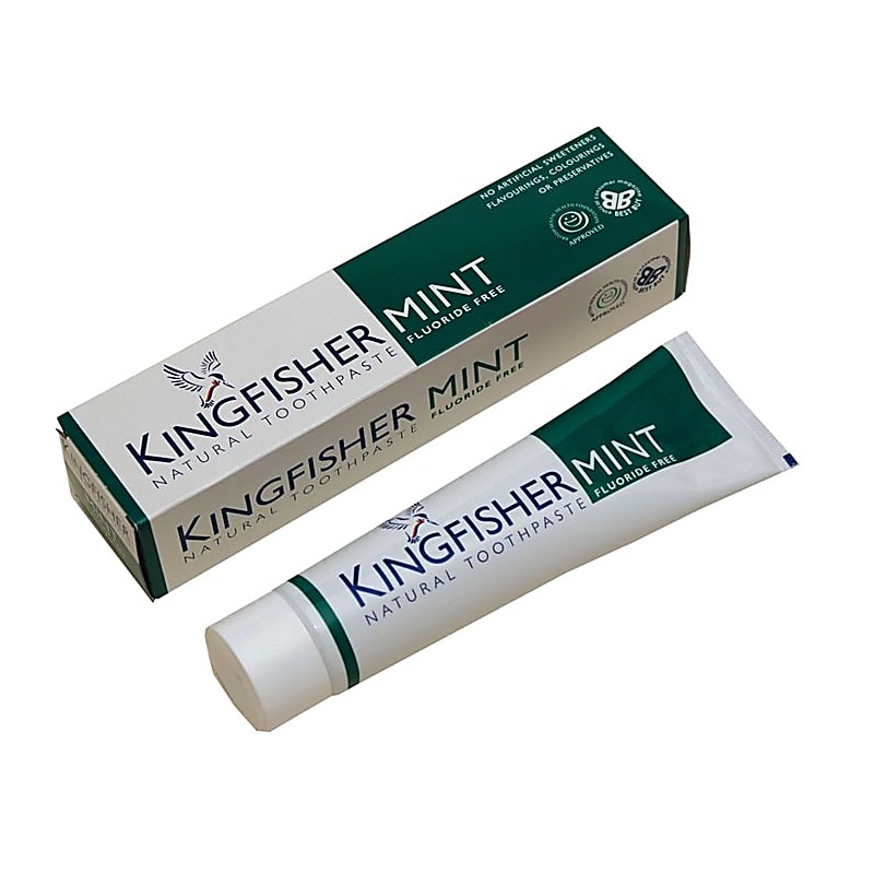 Kingfisher Mint Toothpaste | Kingfisher Fluoride-Free Toothpaste | Big ...