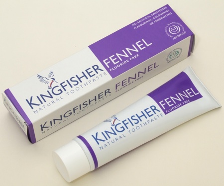 Kingfisher Fennel Toothpaste - Fluoride Free