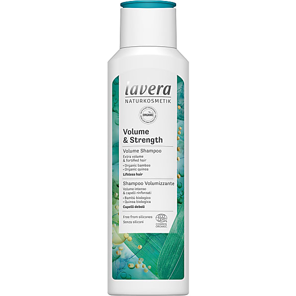 Photos - Hair Product Lavera Organic Volume & Strength Shampoo LAORGSHAMP-1 