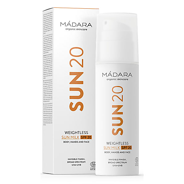 Photos - Sun Skin Care Madara Sun20 Weightless Sun Milk SPF20 MADSUNSPF20