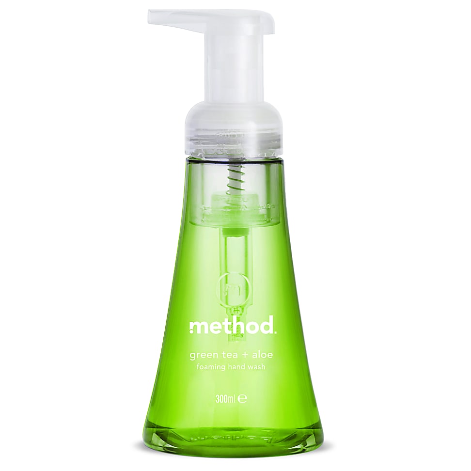 Method foaming hand deals wash