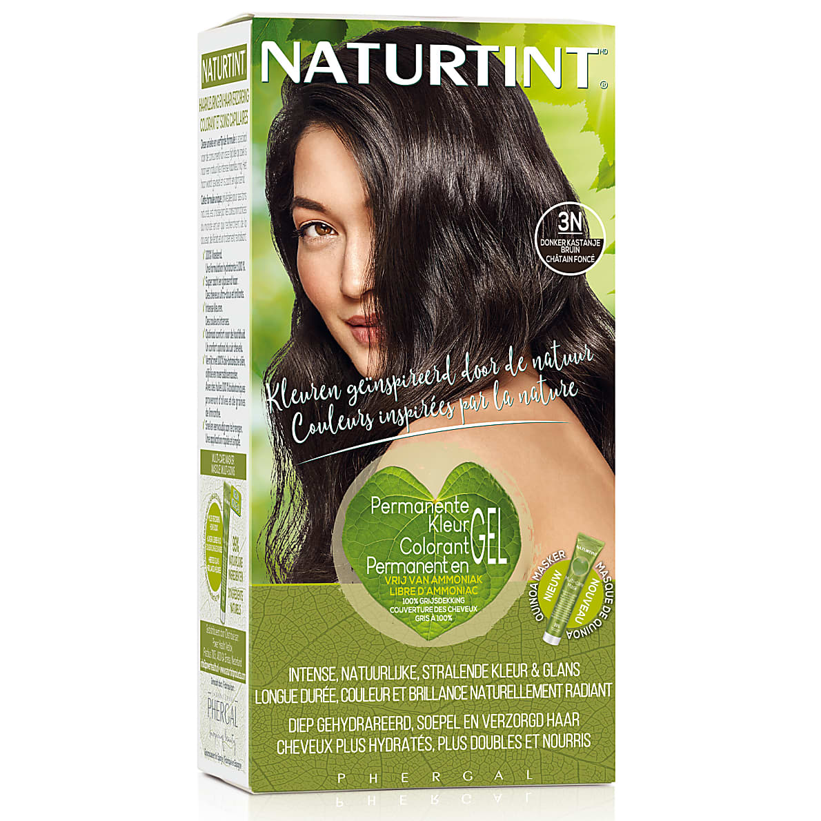 Naturtint Permanent Natural Hair Colour - 3N Dark Chestnut Brown