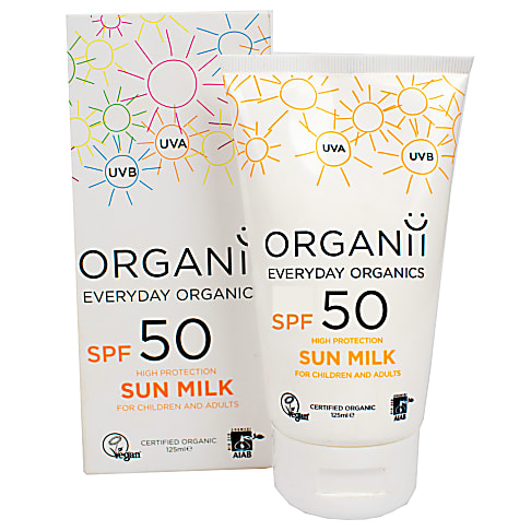 Organii SPF50 Sun Milk