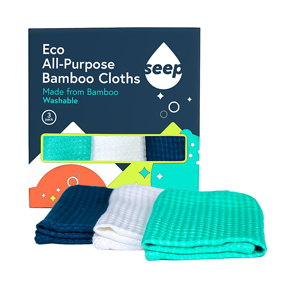 Seep All Purpose Bamboo Cloth 3 Pack