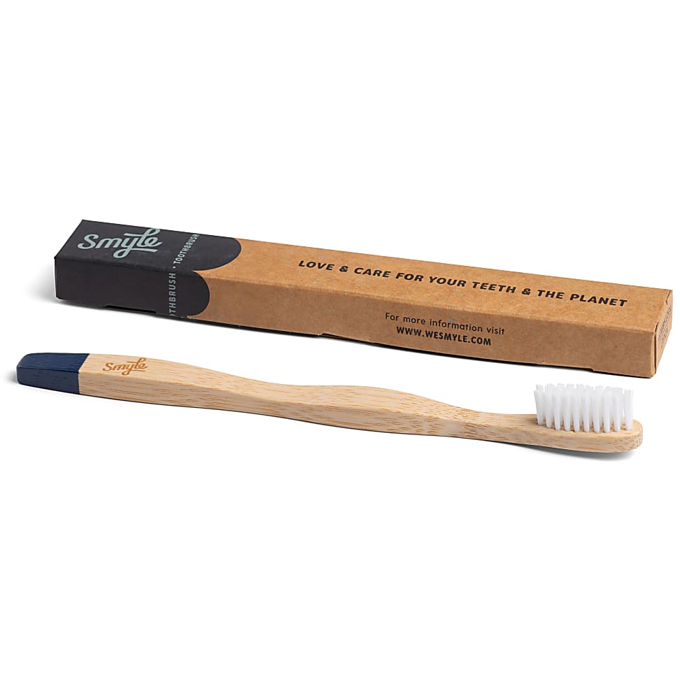 Smyle Bamboo Toothbrush - Dark Blue