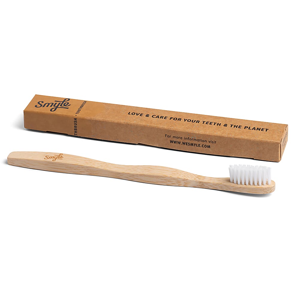 Smyle Bamboo Toothbrush - Natural