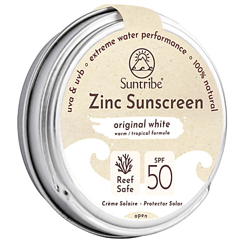 Suntribe Face & Sport Zinc Sunscreen SPF 50 - Original White