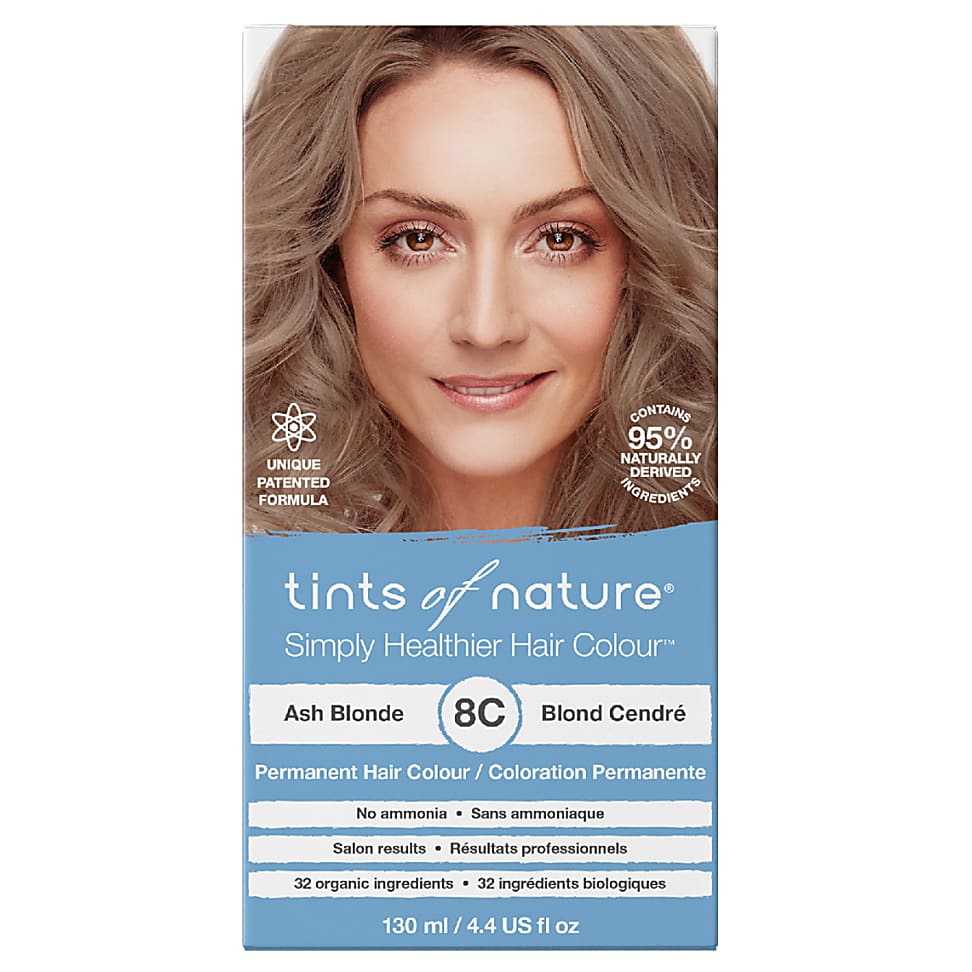 Photos - Hair Dye Tints of Nature - 8C Ash Blonde TONASHBLOND8C