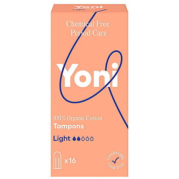 Yoni Organic Cotton Tampons Light (16)